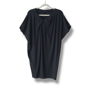 COS Black Jersey Cocoon Dress Size XS